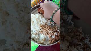 Bendakaya roti pachadi rice with vadalushortvideos foodyoutubeshorts viralshortstrendingshorts [upl. by Ainotna723]