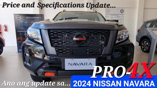 2024 NISSAN NAVARA PRO4X Price Update and Specifications [upl. by Crean]