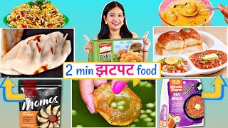 Only Ate Frozen Food for 24 Hours Food Challenge  Ready to Eat Instant Food  Veggie Paaji [upl. by Kluge]