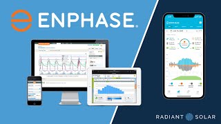 How to use the Enphase Enlighten App  Radiant Solar [upl. by Hibbitts]