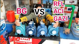 RFLACIGAZI VS BG WATER PUMP 1HP 2×2quot [upl. by Laurice641]