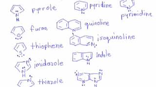 132 Heterocyclic Aromatic Compounds Pyrrole Pyridine amp Other Heterocyclics [upl. by Ylrrad]