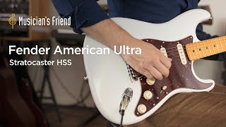 Fender American Ultra Stratocaster HSS Demo  All Playing No Talking [upl. by Garnette]