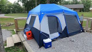 AirConditioned Tent Camping in Georgia Heat [upl. by Tindall]