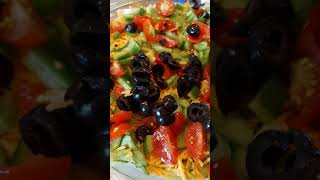 THE BEST TACO DIP  EASY TO MAKE APPETIZER FOR EVERYONE  RUBY TUESDAY shorts [upl. by Yelnik]