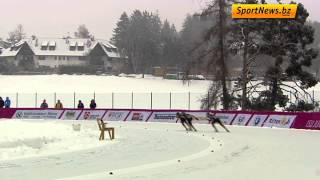 JuniorenWM der Eisschnellläufer am Ritten [upl. by Arvy]