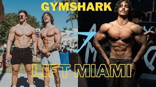 my FIRST gymshark event  LIFT MIAMI [upl. by Aradnahc]