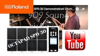 Roland SPD30 OCTAPAD [upl. by Ahsinwad]