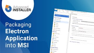 Packaging an Electron Application into an MSI Installer [upl. by Analad]