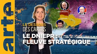 Du pont de Crimée au Dniepr  dernières nouvelles du front –Le dessous des cartes–L’essentiel  ARTE [upl. by Mcdermott816]