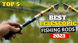 5 Best Telescopic Fishing Rods In 2023  Top Telescopic Fishing Rod Review [upl. by Artamas]