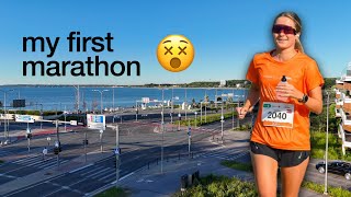 Come Run 42km With Me Tallinn Marathon 2024 [upl. by Giarc408]