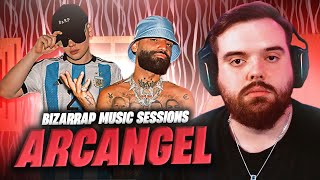 REACCIONANDO a BIZARRAP Music Sessions 54  ARCANGEL [upl. by Zeret]