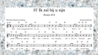 Ik zal bij U zijn Jesaja 432 Week 37 [upl. by Ecitnirp177]