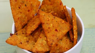 Crispy Snacks recipe  15 days Storable snacks  Evening snacks recipe  Tea Time snacks recipe [upl. by Selinski177]