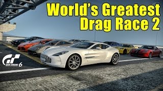 GT6丨Worlds Greatest Drag Race 2丨5KM丨SSRX [upl. by Allan]