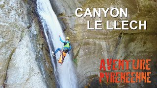 canyoning dans les Gorges du Llech  Pyrénées Orientales 4k [upl. by Trembly295]