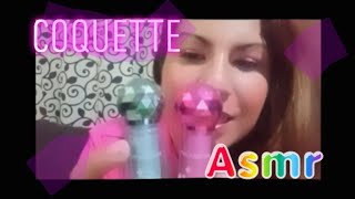 ASMR Te vendo maquillaje COQUETTE 🌷 Soft spoken 💓 [upl. by Arita]