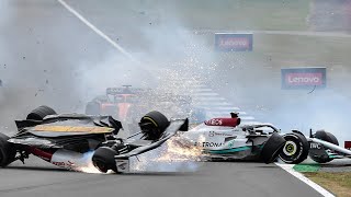 TOP 50 WORST MOTORSPORT CRASHES IN 2022 [upl. by Nuajed]