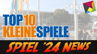 SPIEL 24  Top 10 Kartenspiele Partyspiele und kleine Brettspiele [upl. by Noremac]