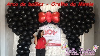 Arco de balões  Orelha da Minnie  Balões Joy [upl. by Suanne]