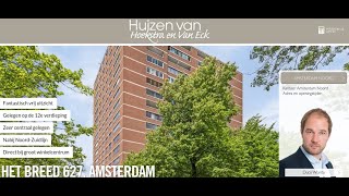 Te koop Het Breed 627 Amsterdam  Hoekstra en van Eck Makelaars  Méér Makelaar [upl. by Ylla]