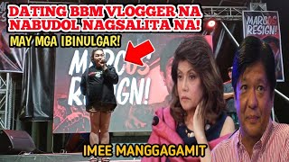 DATING BBM VLOGGER NA NABUDOL NAGSALITA NA  IMEE MANGGAGAMIT [upl. by Waldo]