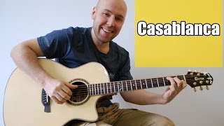 Casablanca  Fingerstyle Guitar Cover [upl. by Berns]