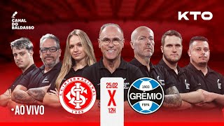 AO VIVO SUPER JORNADA COLORADA KTO INTER X GRÊMIO  GRENAL 441  CAMPEONATO GAÚCHO  167 [upl. by Amlez776]