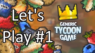 Generic Tycoon Game Lets Play 1  Roblox [upl. by Retsel]