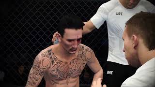 Khabib Nurmagomedov vs Max Holloway Full Fight [upl. by Ahsemaj]