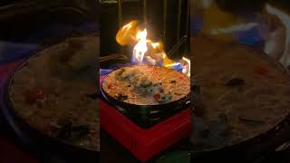 Enigma Restaurant  steak preparation art steak fire karachi art slowed [upl. by Ainorev514]