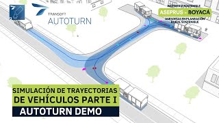 AutoTURN en Civil 3D  SIMULACION DE TRAYECTORIAS  Parte 1 🚚 [upl. by Nedak]