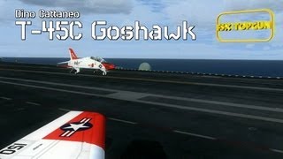 FSX T45C Goshawk McDonnell Douglas now Boeing  US Navy carriercapable trainer [upl. by Ase189]