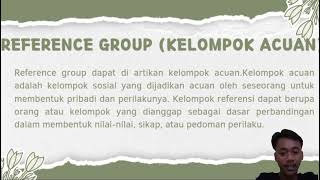 Membership group dan Reference group [upl. by Burman]