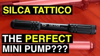 Review Silca Tattico Best bicycle mini pump [upl. by Tnek]