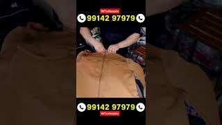 ₹170 से Windcheater Factory  📞9914297979 Ludhiana Wholesale Market में सर्दी का माल [upl. by Hairahcaz790]