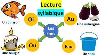 Lecture syllabique  Les sons au eau ou et oi [upl. by Serene]