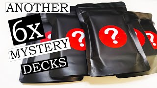 NEW 6x MYSTERY DECKS from magicshopcouk [upl. by Ossy]