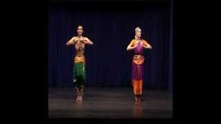 Bharatanaatyam Duet by Shebana Devi Mangold amp Uttiya Barua  part 1 [upl. by Destinee34]