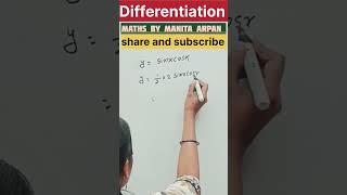 Differentiation mathsintermediateviralshorts class12youtube studentscalculus [upl. by Ralston351]