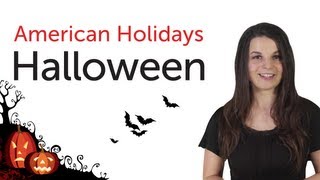 Learn American Holidays  Halloween [upl. by Gillan]