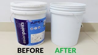 How to Remove Print from a Paint Bucket [upl. by Schaffer]