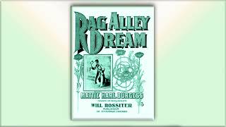 Rag Alley Dream  Mattie Harl Burgess  RagTime  Midi Piano  1902 [upl. by Hagar]