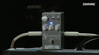 Wampler Sovereign Distortion Pedal Demo by Sweetwater [upl. by Aronow626]