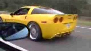 sts turbo firebird vs 06 procharged corvette [upl. by Ssej843]