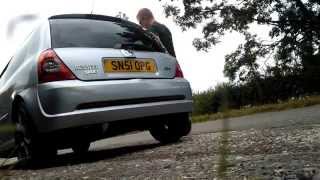 Renaultsport clio 172 decat and KTEC stealth back box [upl. by Nylireg69]