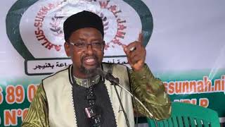 WAYE MANZON ALLAH saw Lecture daga Kasar Niger  Dr Abdallah Usman Gadon Kaya [upl. by Hancock]