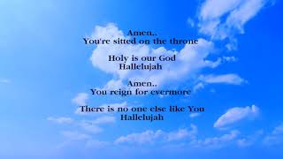 AMEN BY SALVATION MINISTRIES CHOIR LYRICS VIDEO [upl. by Anada]