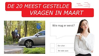 Theorie examen maart 2023 [upl. by Engapmahc]